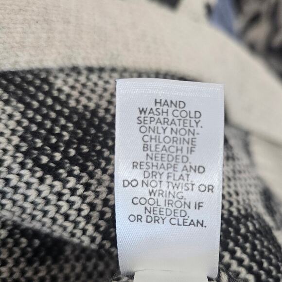 J.Jill Cotton Blend Button Front Cardigan Sweater Leopard Print Size M - Picture 6 of 7